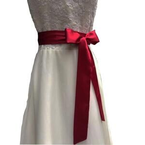 2435 Satin Sash Belt For Bridal Wedding Bridesmaid Dress 2'' Wide Silk